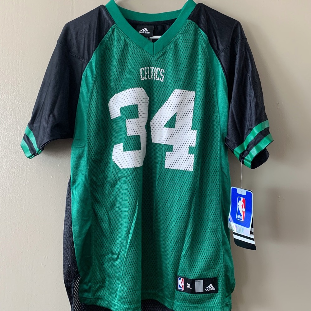 NWT Adidas NBA Celtics #34 Jersey Boys XL